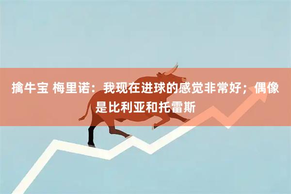 擒牛宝 梅里诺：我现在进球的感觉非常好；偶像是比利亚和托雷斯