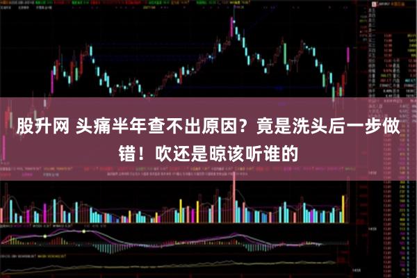 股升网 头痛半年查不出原因？竟是洗头后一步做错！吹还是晾该听谁的