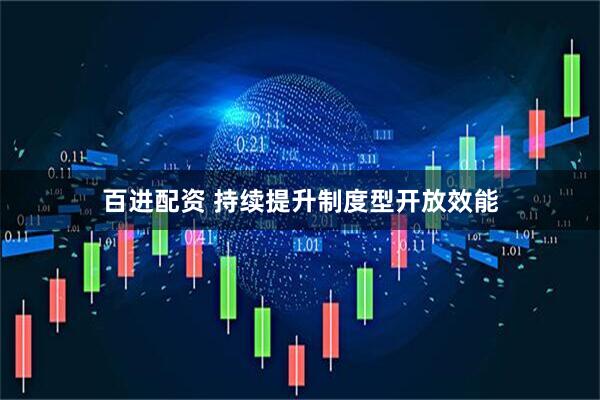 百进配资 持续提升制度型开放效能