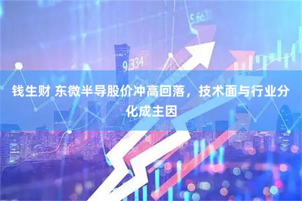 钱生财 东微半导股价冲高回落，技术面与行业分化成主因